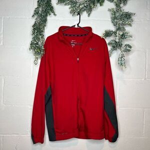 Nike dri fit windbreaker jacket